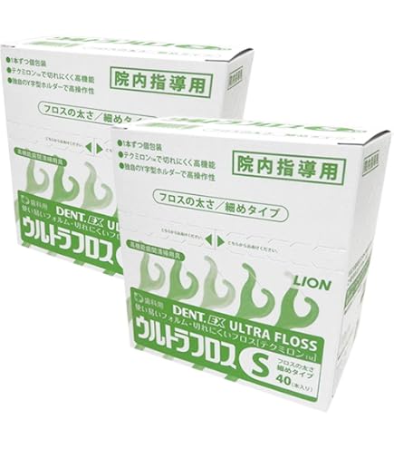 Amazon | ライオン DENT.EX ウルトラフロス S 40本入 | 歯間クリーナー